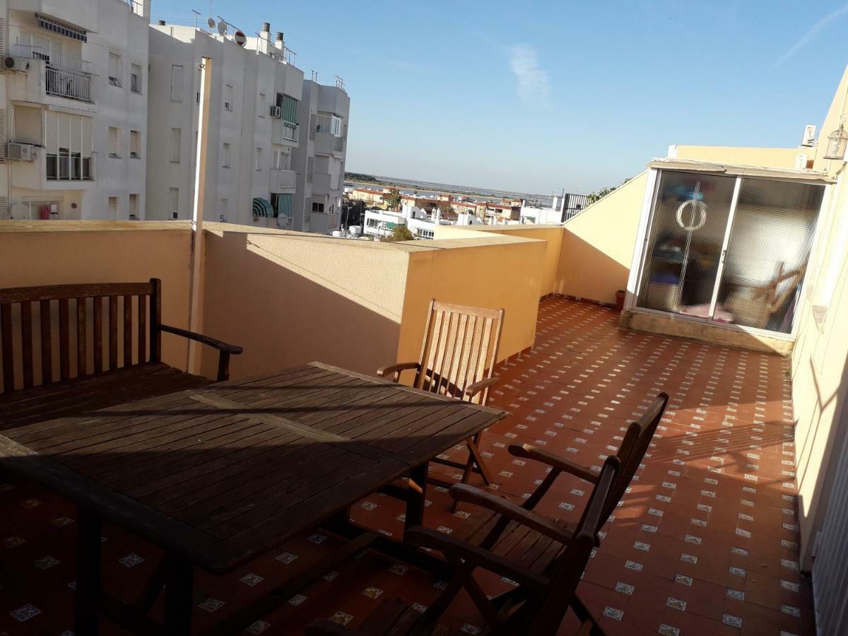 Ferienwohnung Atico Con Espectacular Terraza Con Vistas Magnificas A La Desembocadura Del Guadalquivir Sanlúcar de Barrameda Exterior foto